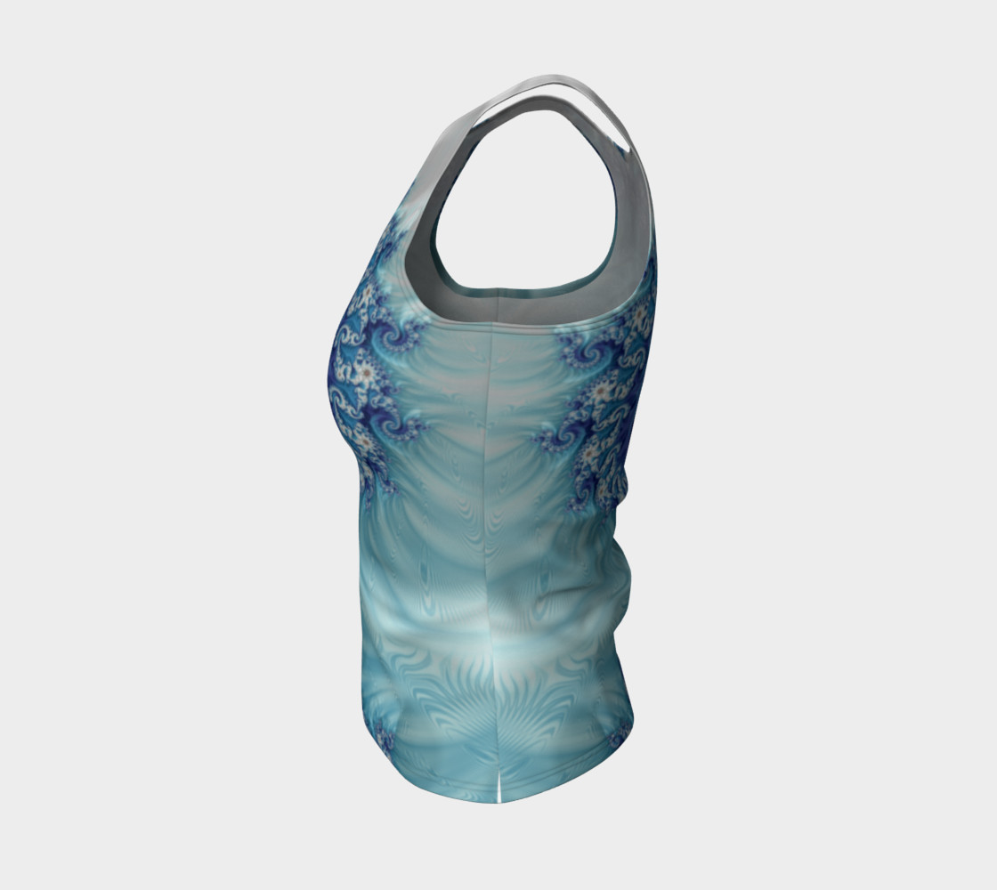 Sound of Seashell Fitted Tank Top preview #3