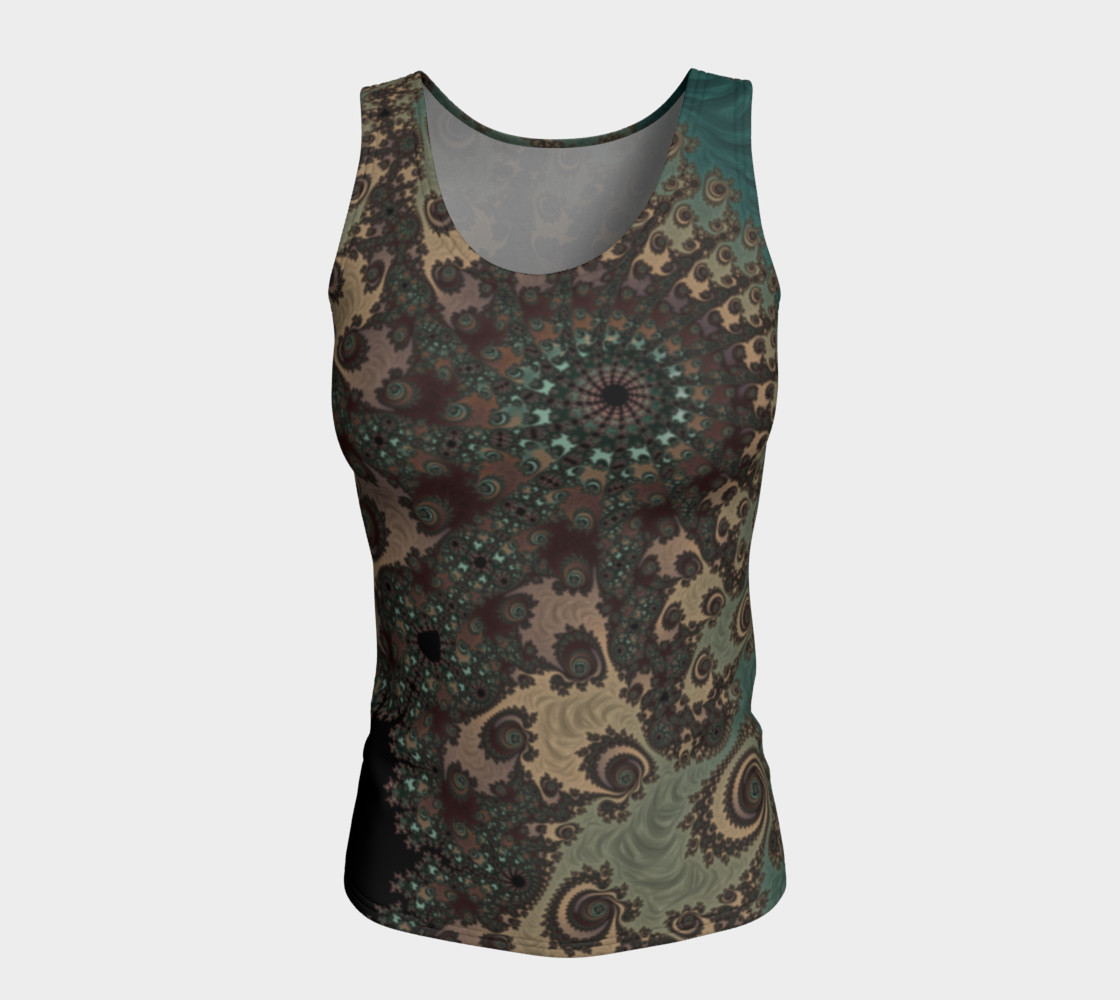 Bohemian Fantasy Fitted Tank Top preview #5