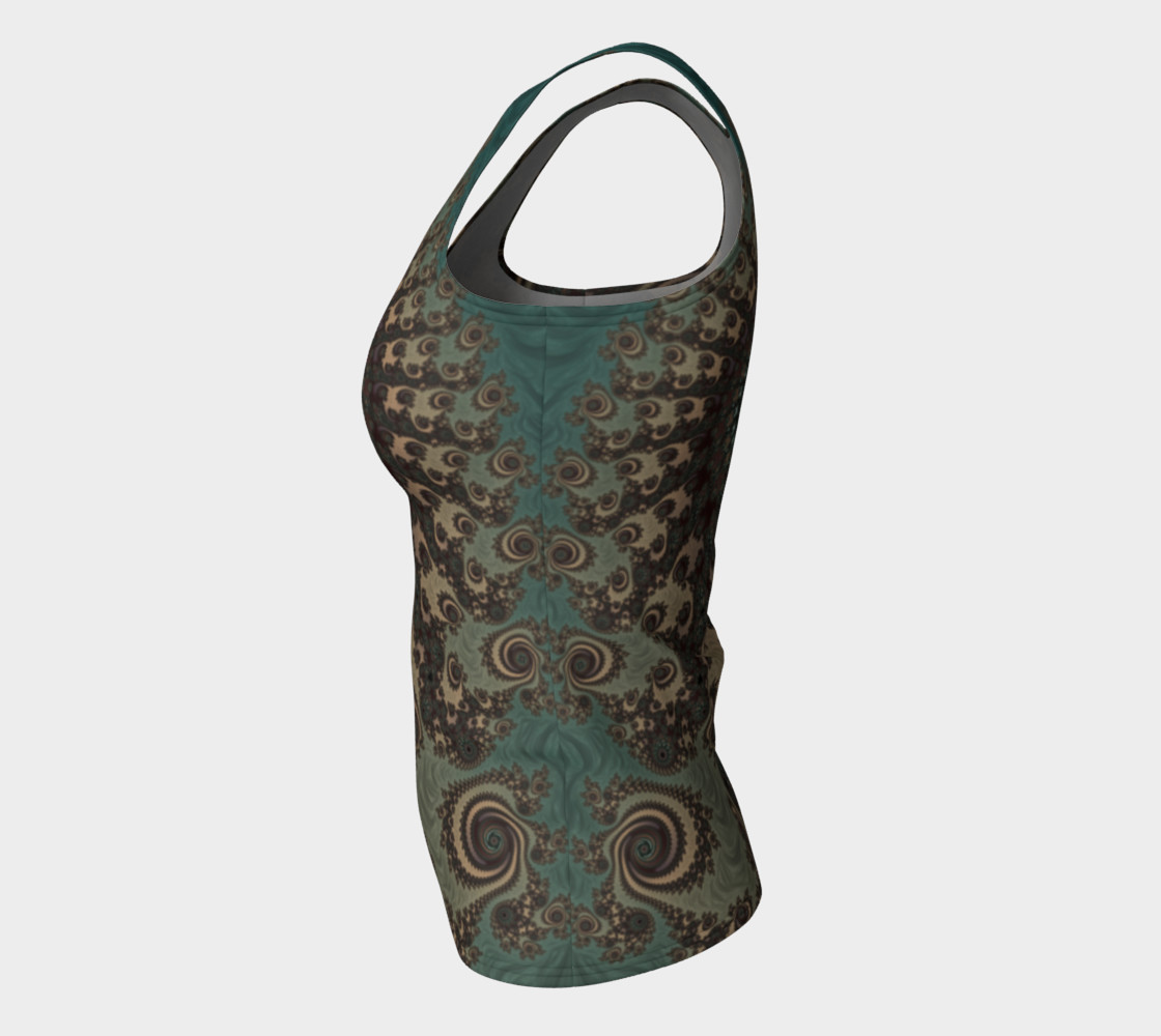 Bohemian Fantasy Fitted Tank Top preview #7