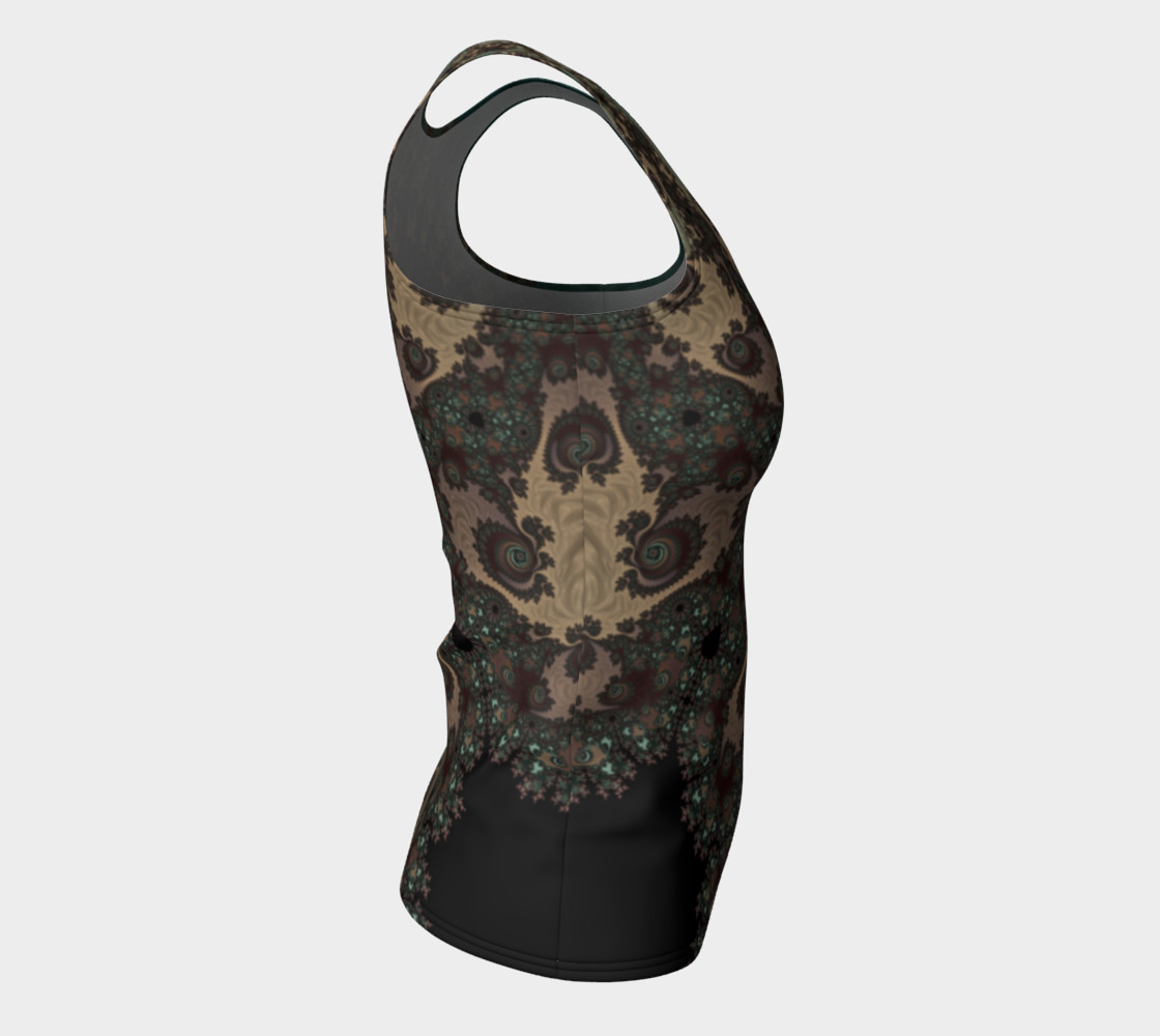 Bohemian Fantasy Fitted Tank Top preview #8