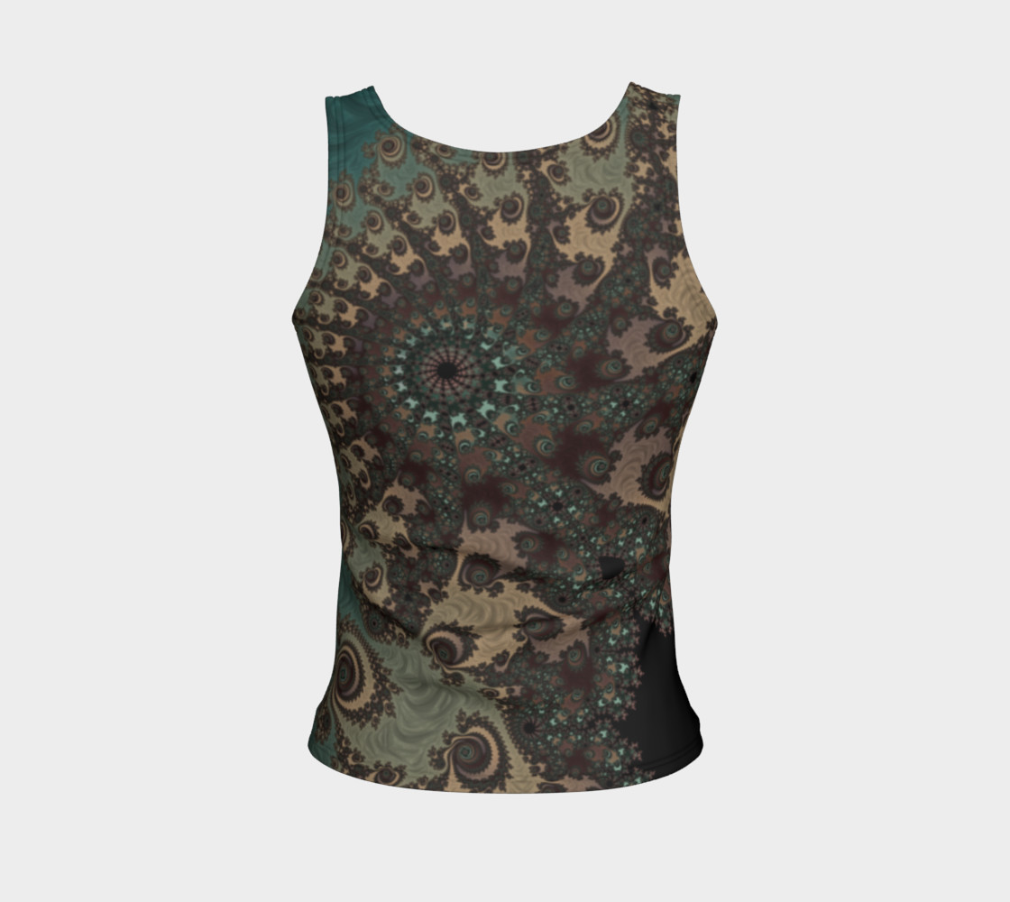 Bohemian Fantasy Fitted Tank Top preview #2
