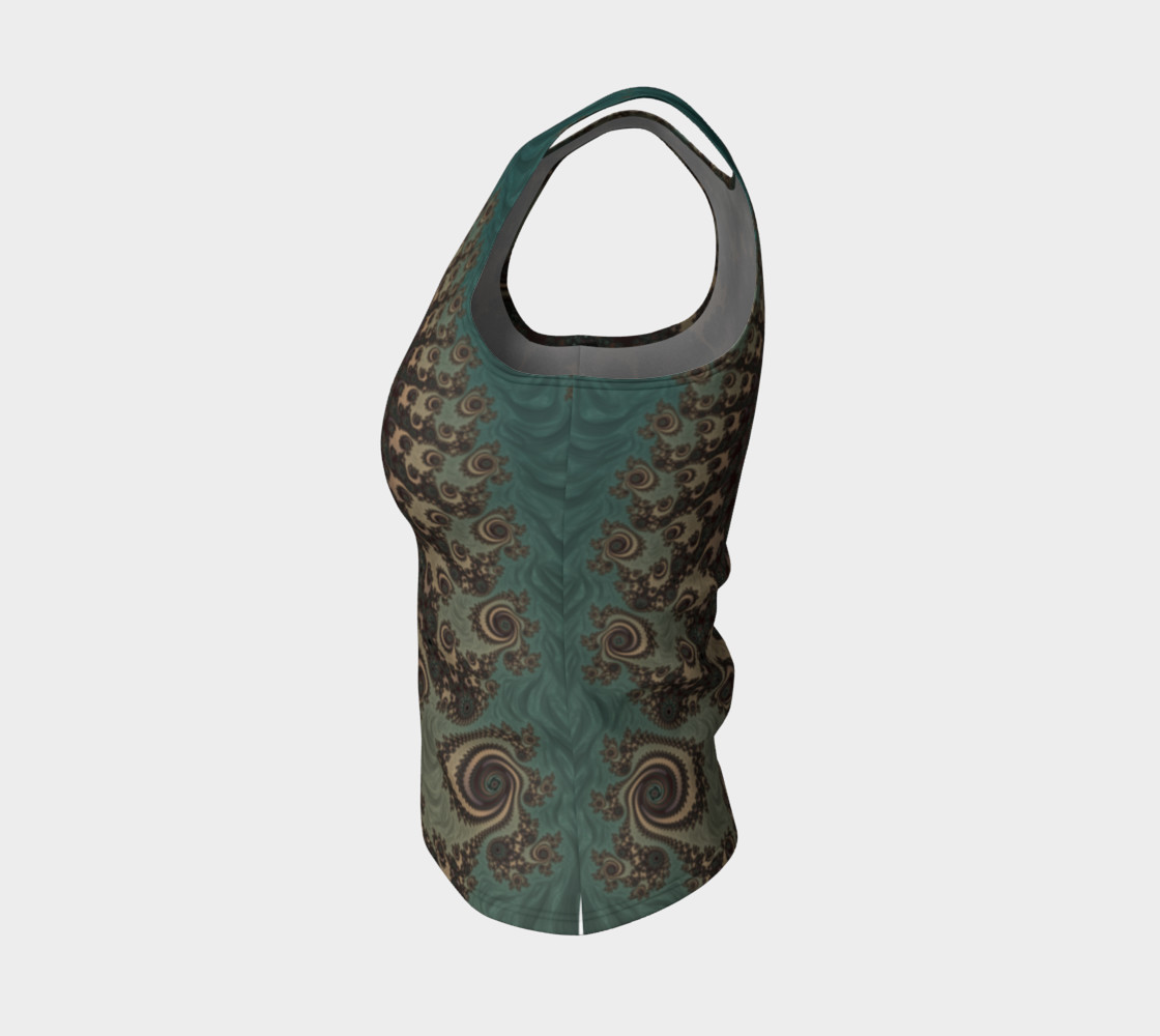 Bohemian Fantasy Fitted Tank Top preview #3