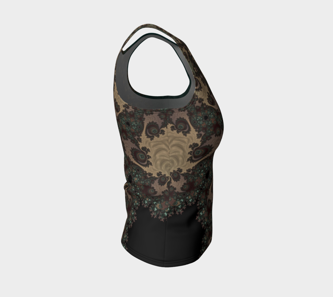 Bohemian Fantasy Fitted Tank Top preview #4