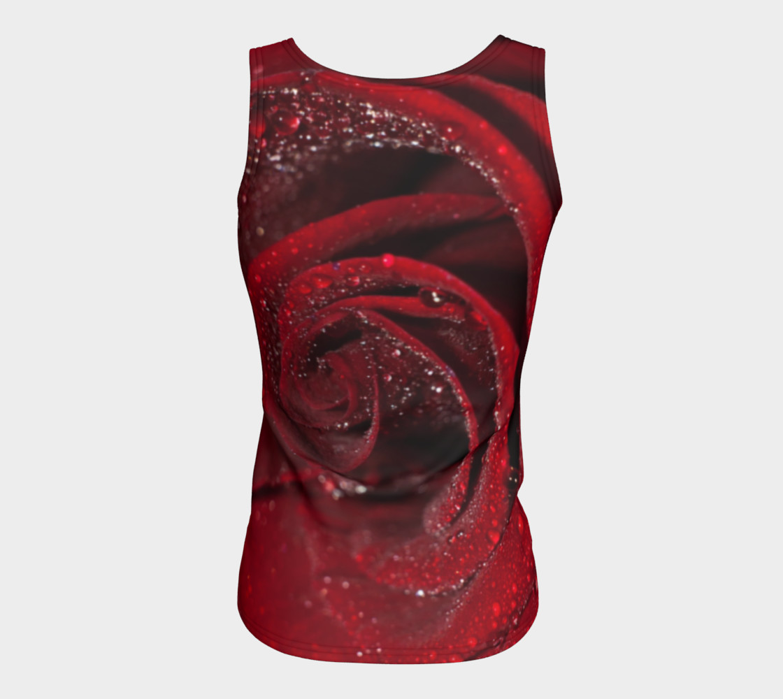 Rose fitted tank preview #6