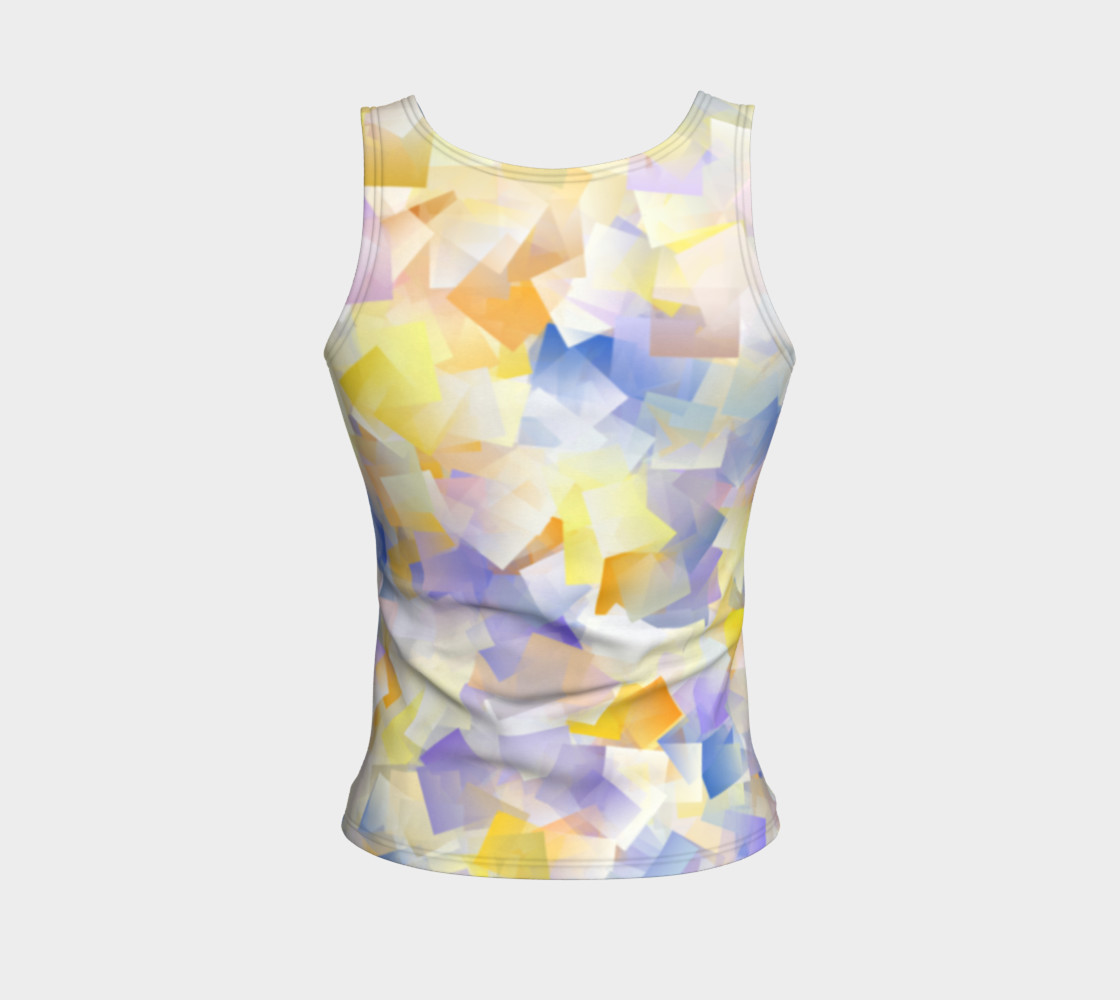 Spring Daffodil Flowers In Cubes preview #2