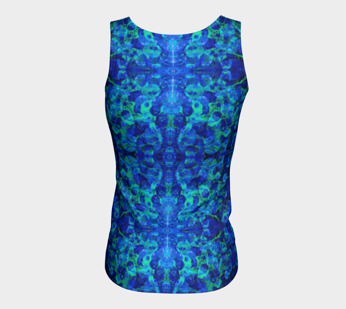 Indigo Stone Fitted Tank Top preview #6
