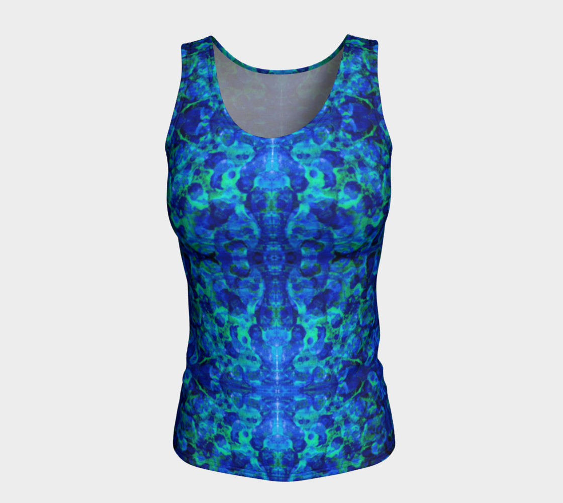 Indigo Stone Fitted Tank Top preview #5