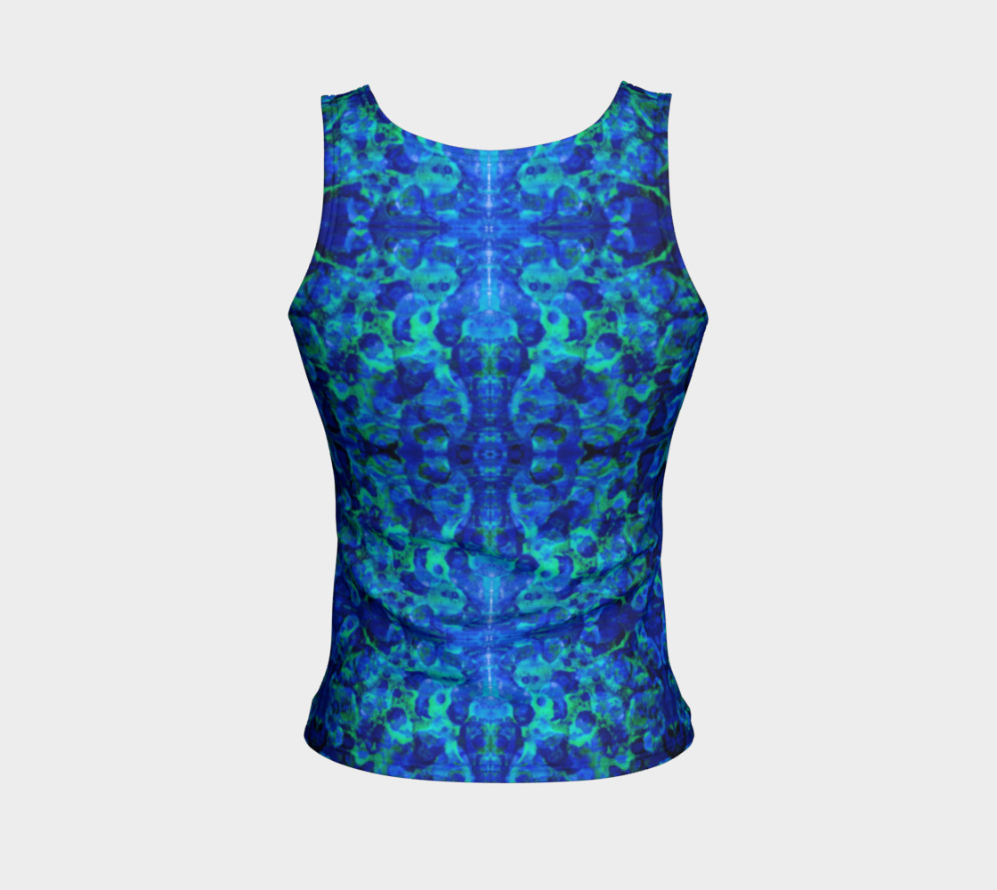 Indigo Stone Fitted Tank Top preview #2