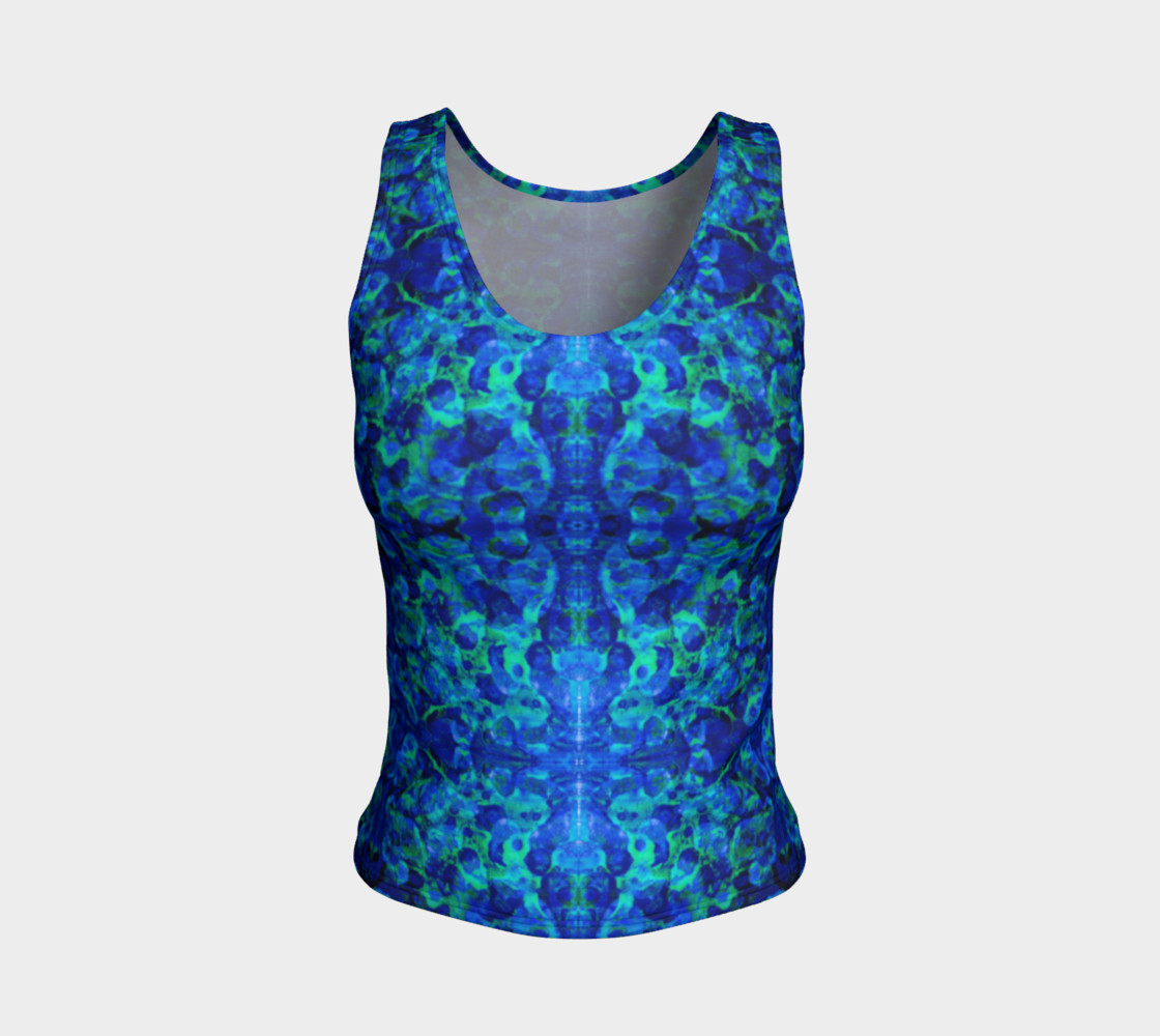 Indigo Stone Fitted Tank Top preview #1