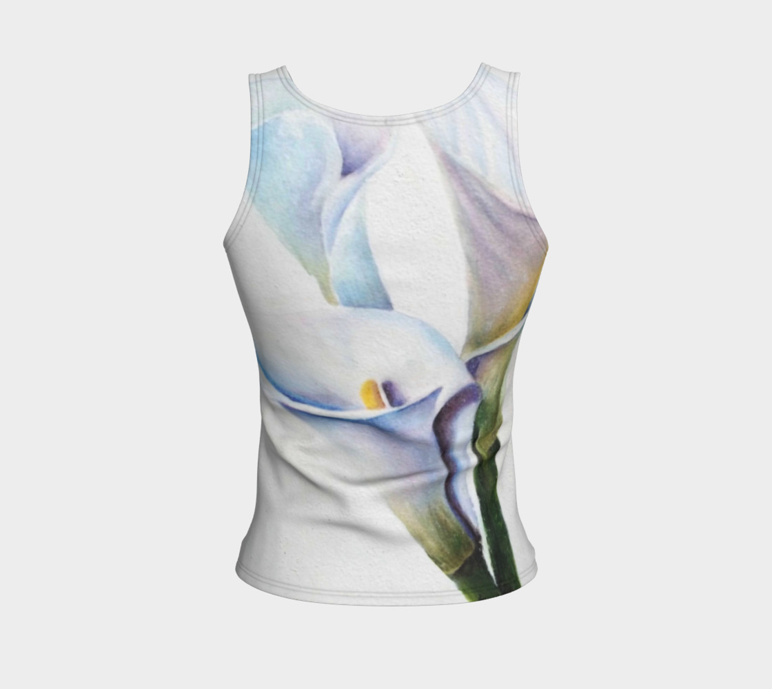 Calla Lilies Tank Top preview #2