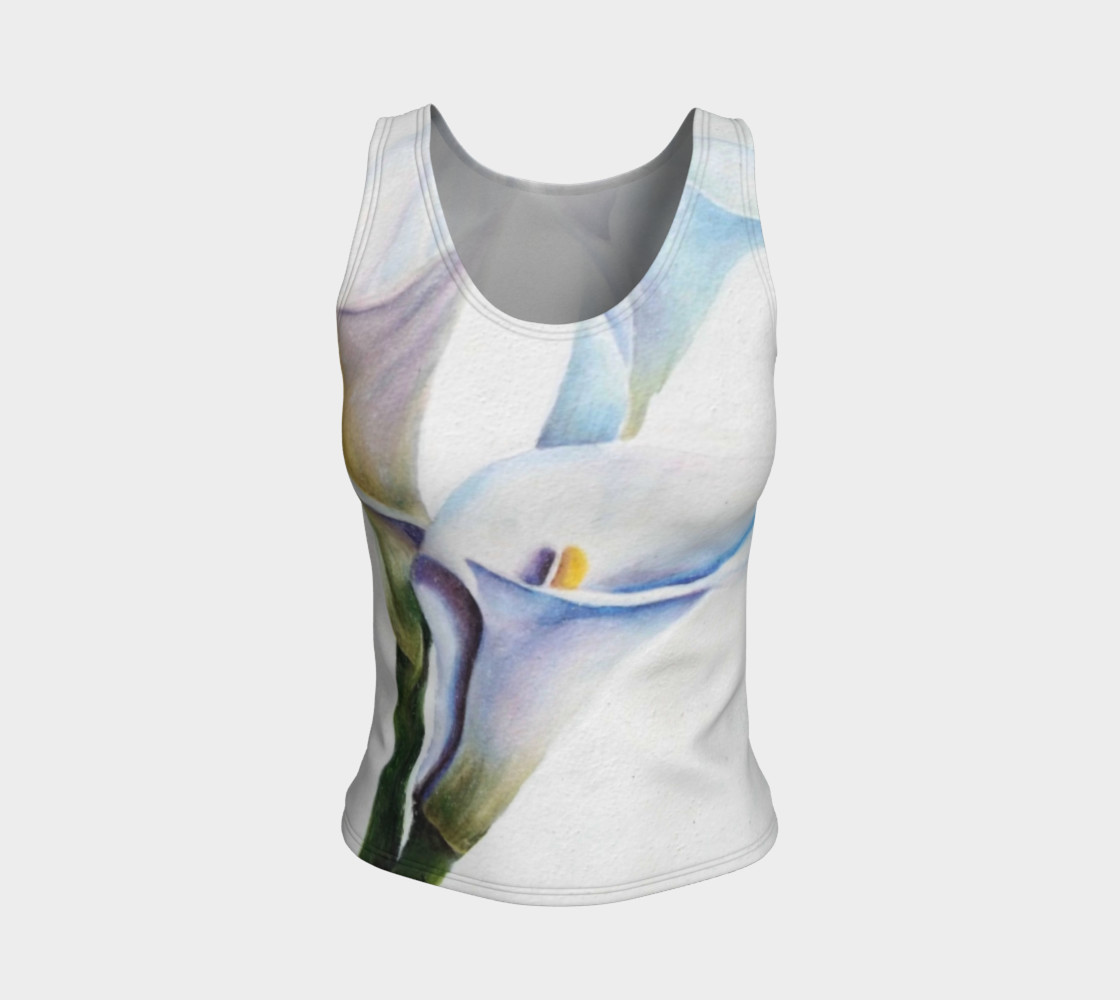 Calla Lilies Tank Top preview #1