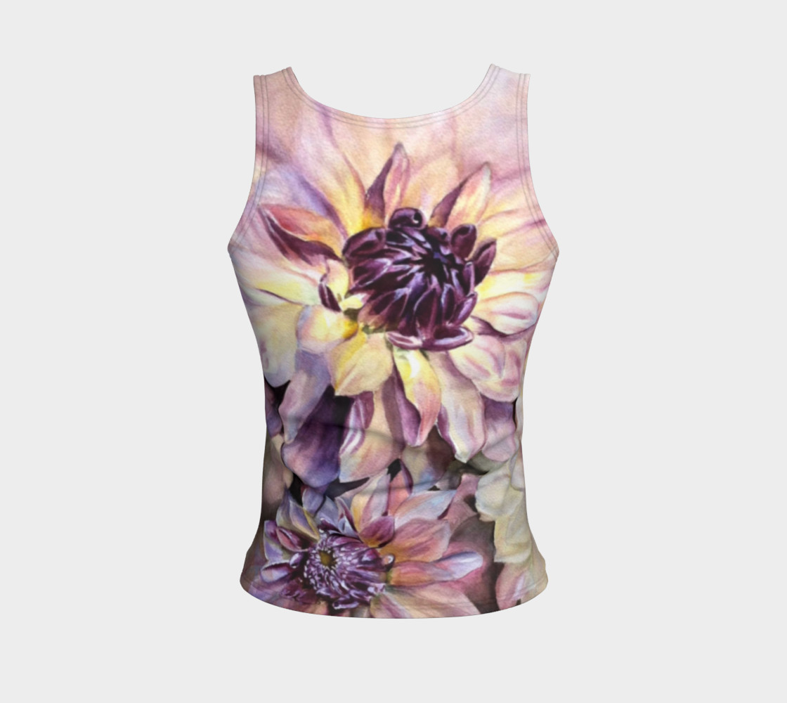 Dahlias Tank Top preview #2