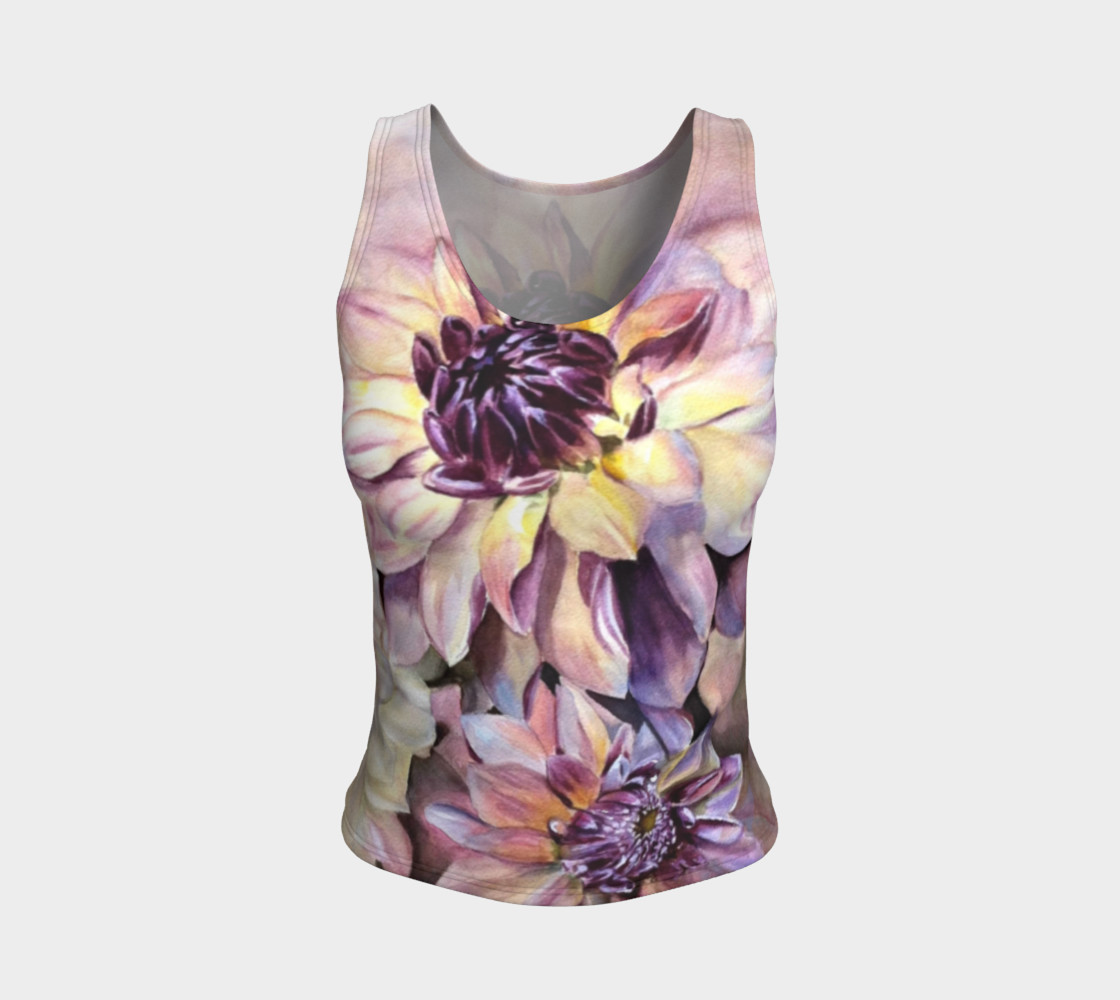 Dahlias Tank Top preview #1