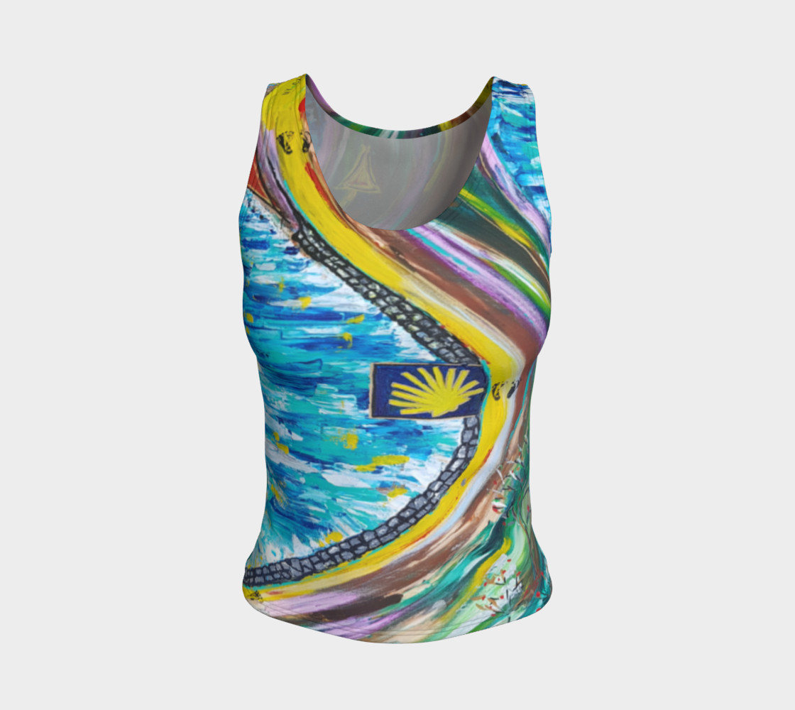 Fitted Tank - Pattern on front and back thumbnail #2