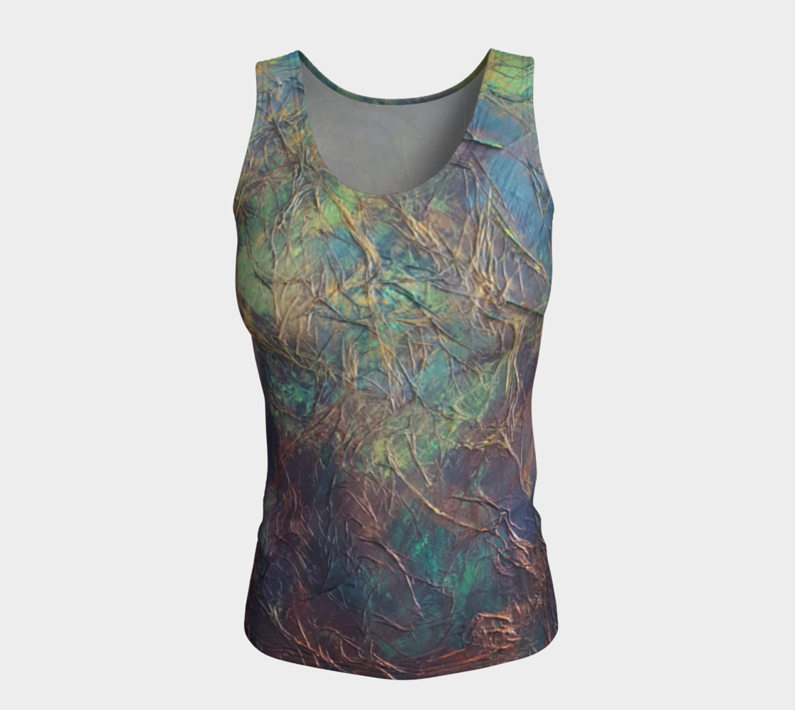 Forest Fitted Tank Top preview #5
