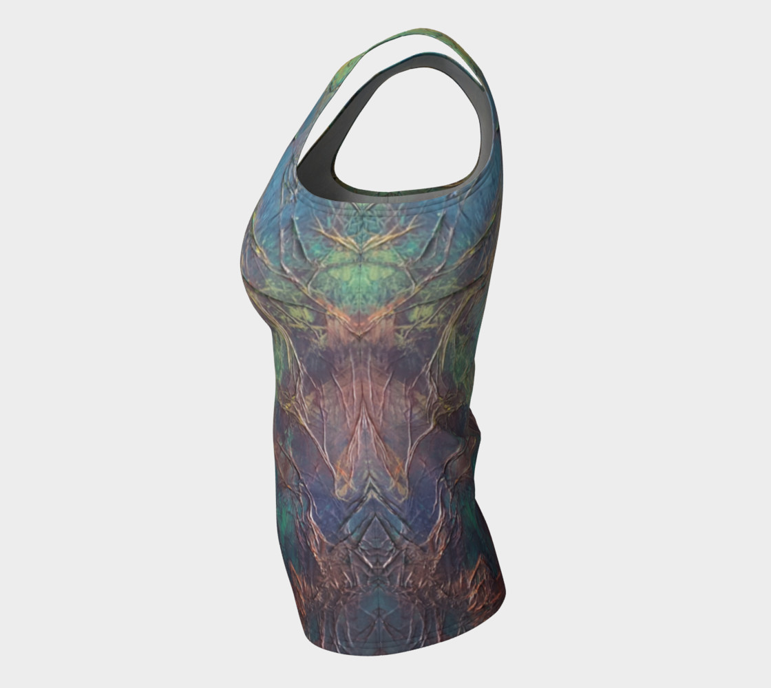 Forest Fitted Tank Top preview #7