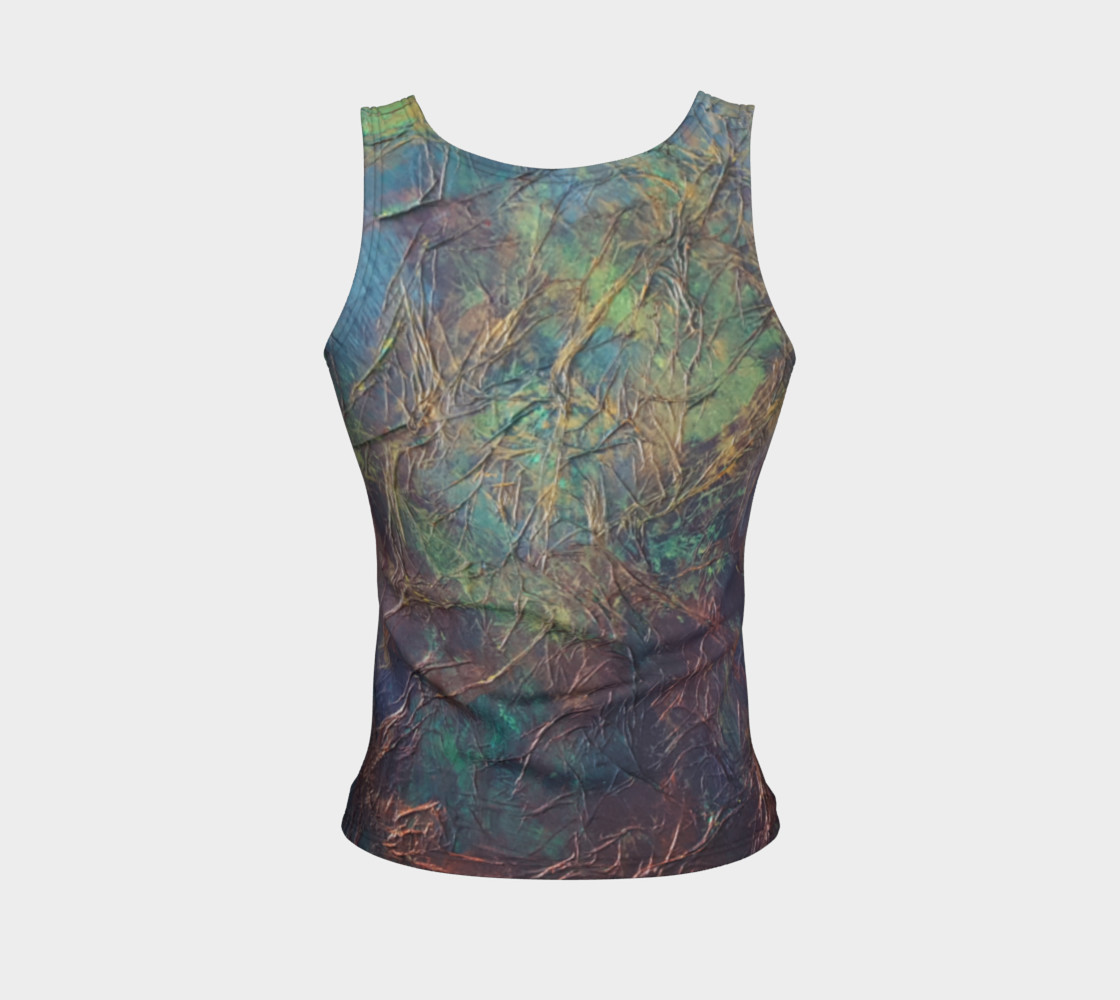 Forest Fitted Tank Top preview #2