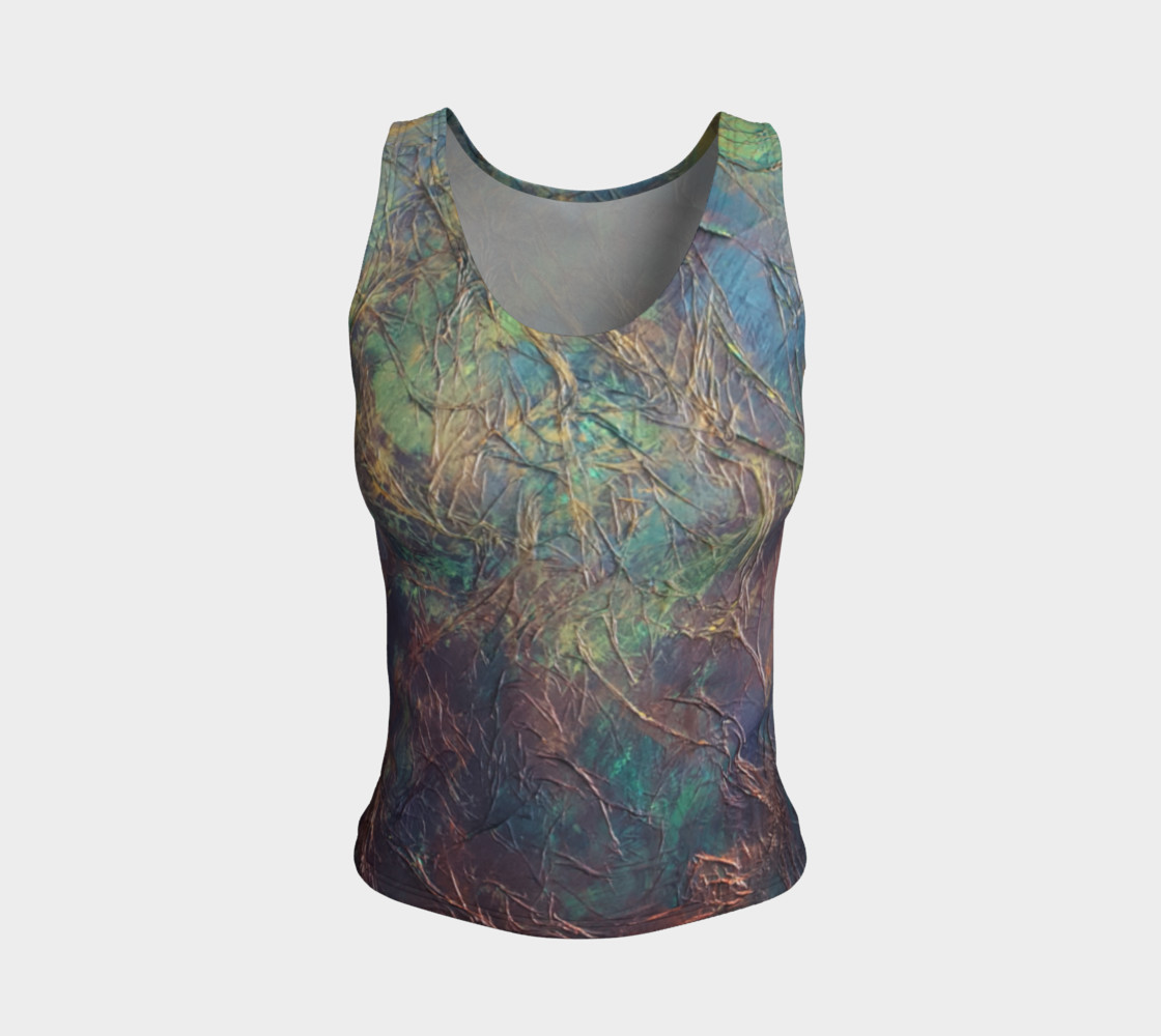 Forest Fitted Tank Top preview #1