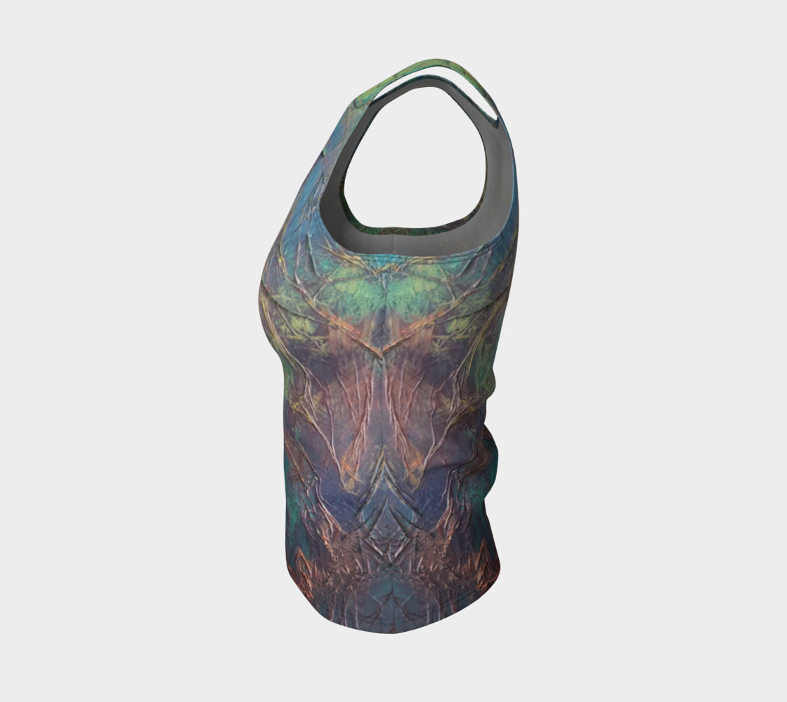 Forest Fitted Tank Top preview #3