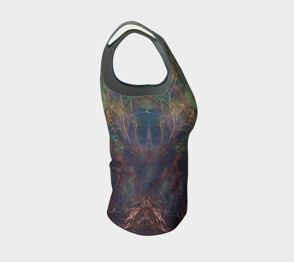 Forest Fitted Tank Top preview #4