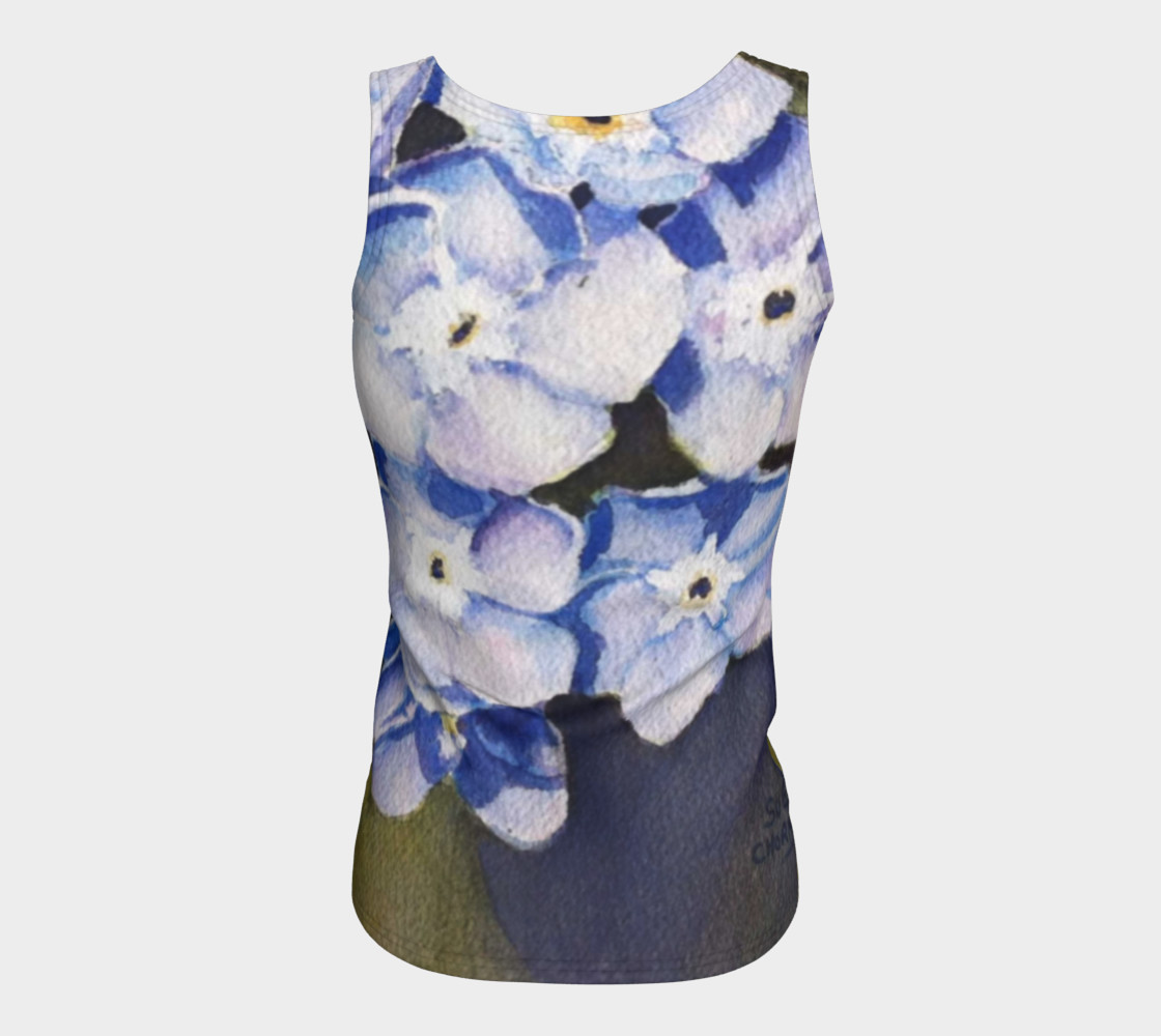 Forget-me-not Flowers Tank Top preview #6