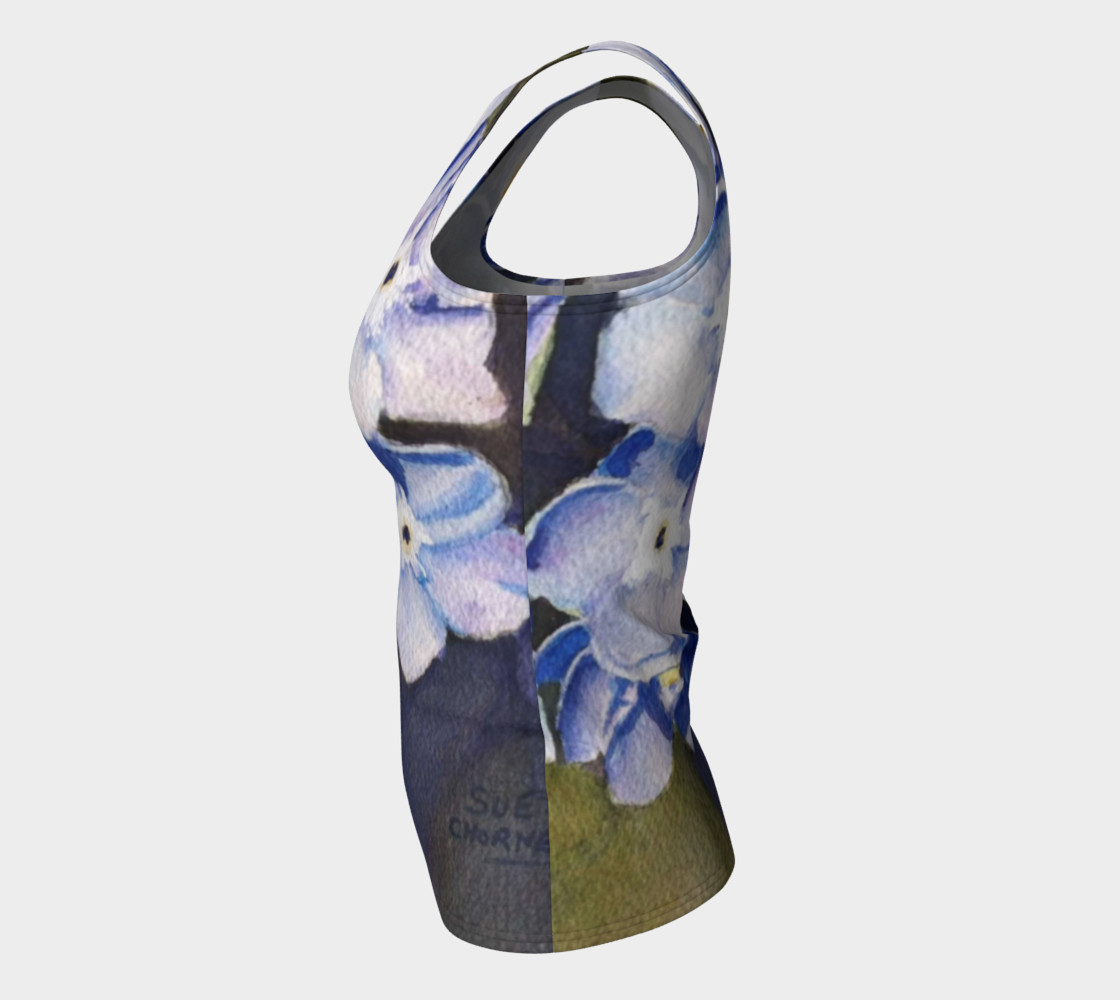 Forget-me-not Flowers Tank Top preview #7