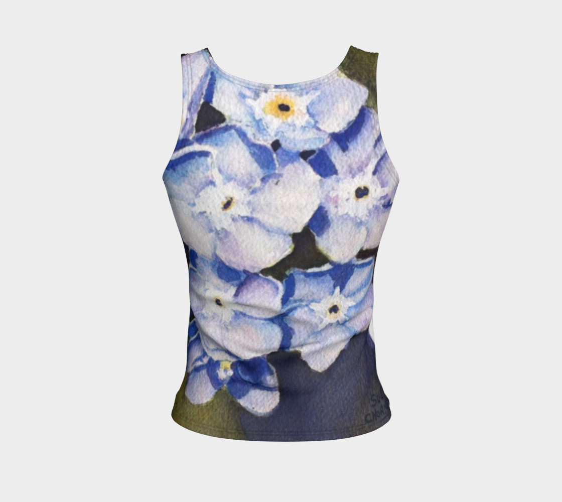 Forget-me-not Flowers Tank Top preview #2