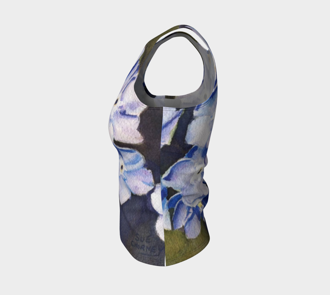 Forget-me-not Flowers Tank Top preview #3