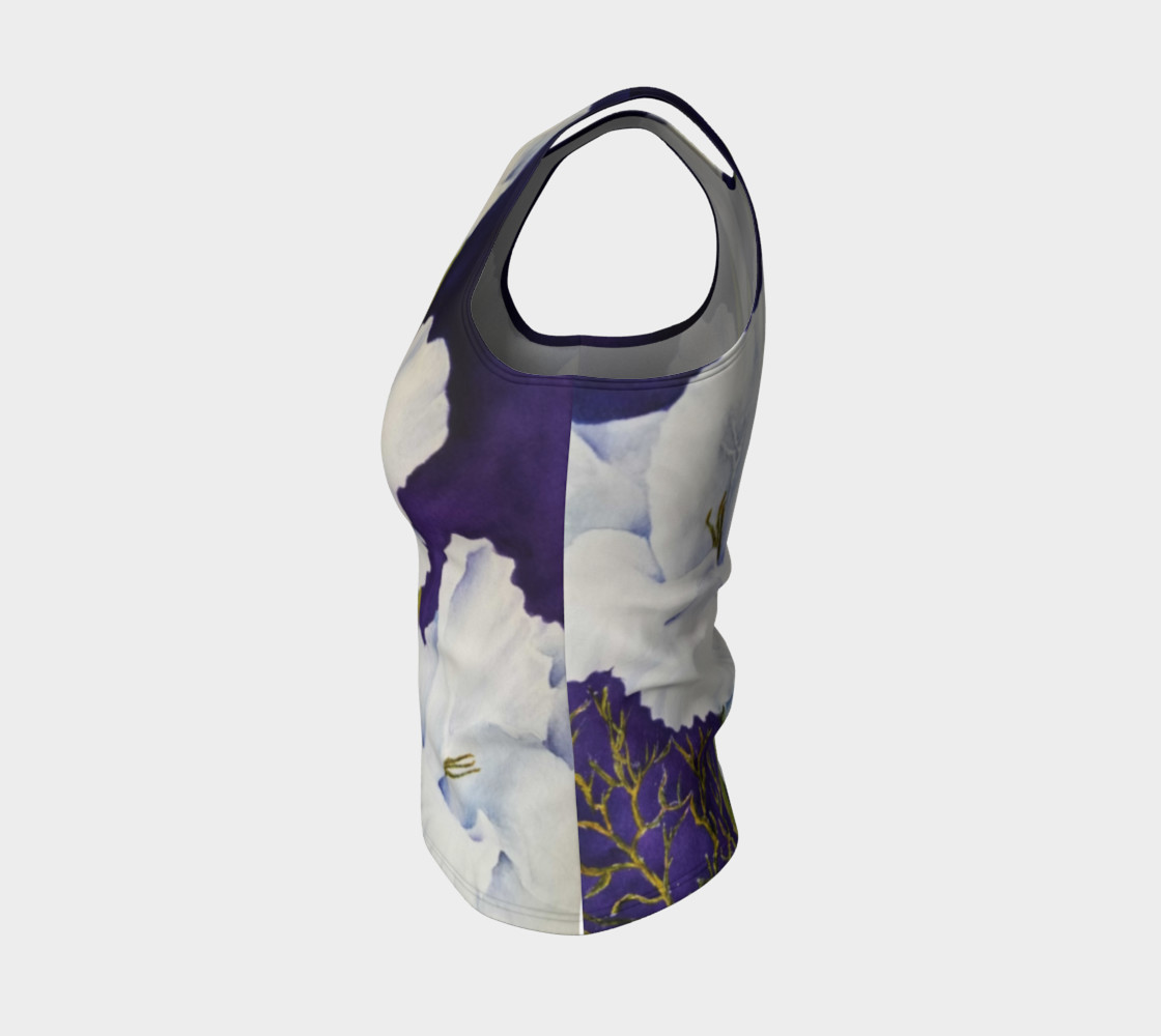 White Gladiolas Tank Top preview #3