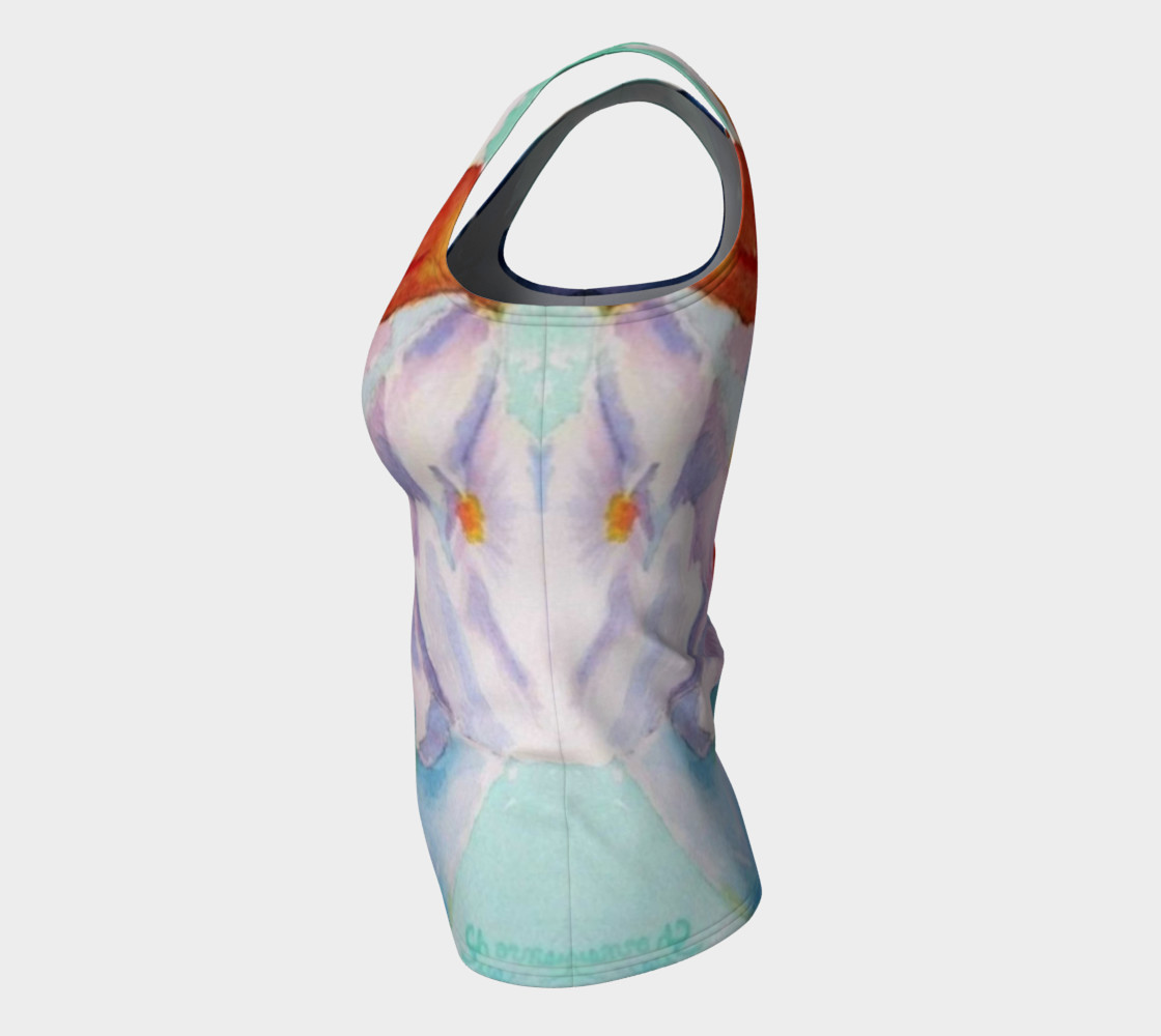Pansies Tank Top preview #7