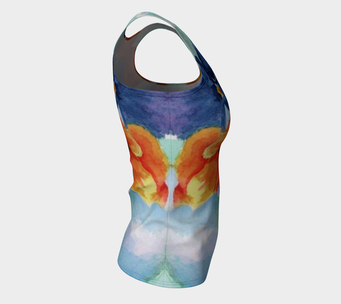 Pansies Tank Top preview #8