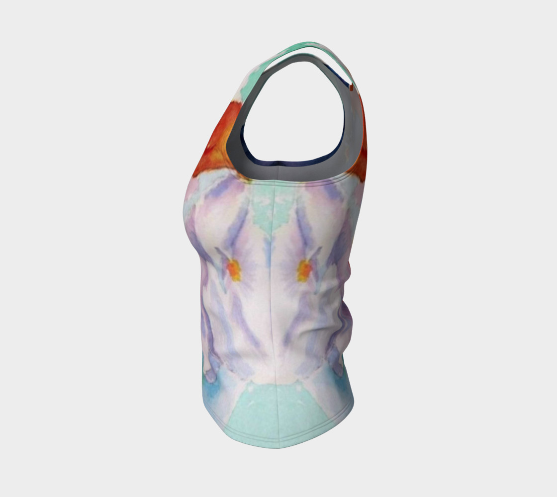 Pansies Tank Top preview #3