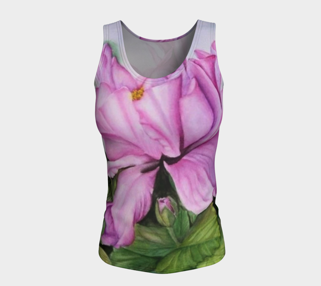 Tropical Orchid Tank Top preview #5