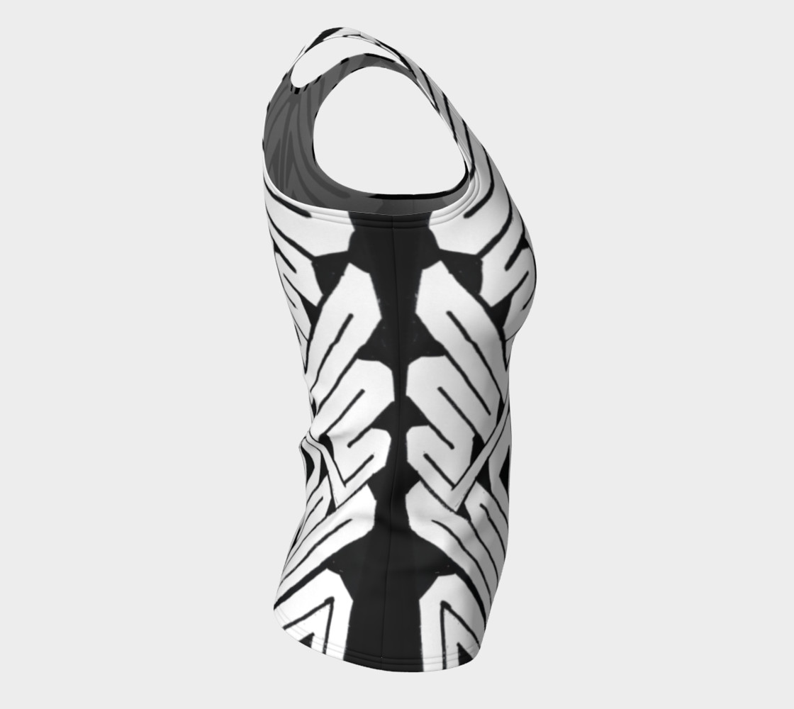 Shark Begone Celtic Keywork I Fitted Tank Top preview #8
