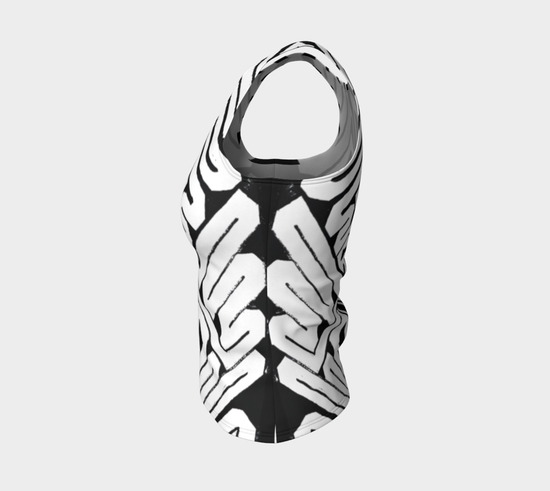 Shark Begone Celtic Keywork I Fitted Tank Top preview #3