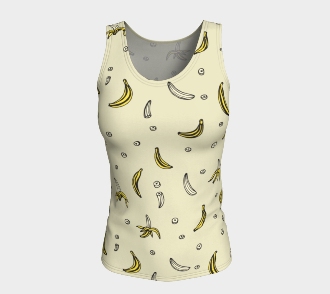 Bananas - Fitted Tank Top preview #5