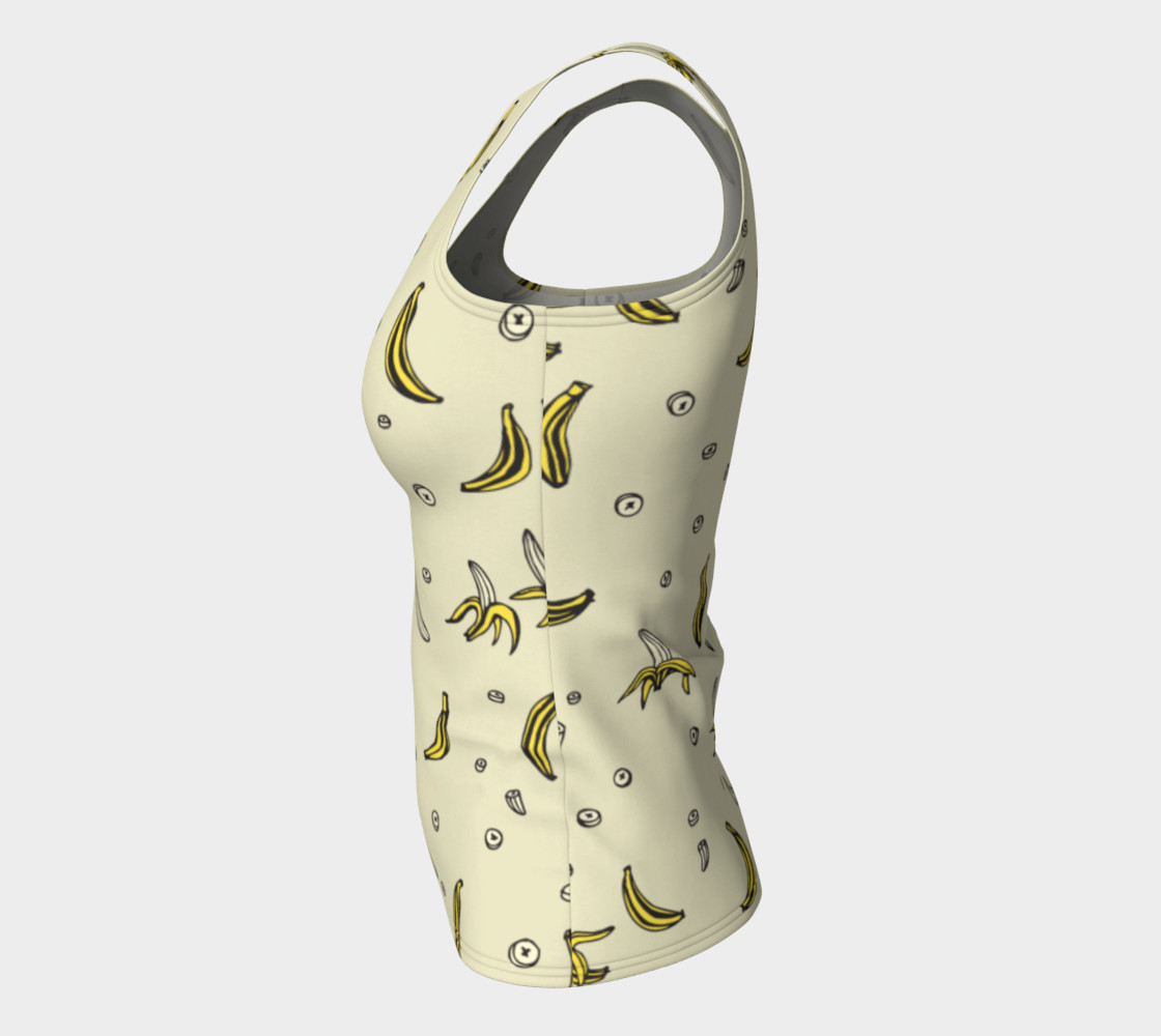 Bananas - Fitted Tank Top preview #7