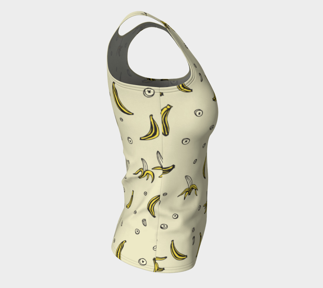 Bananas - Fitted Tank Top preview #8