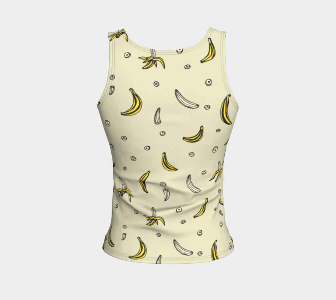 Bananas - Fitted Tank Top preview #2