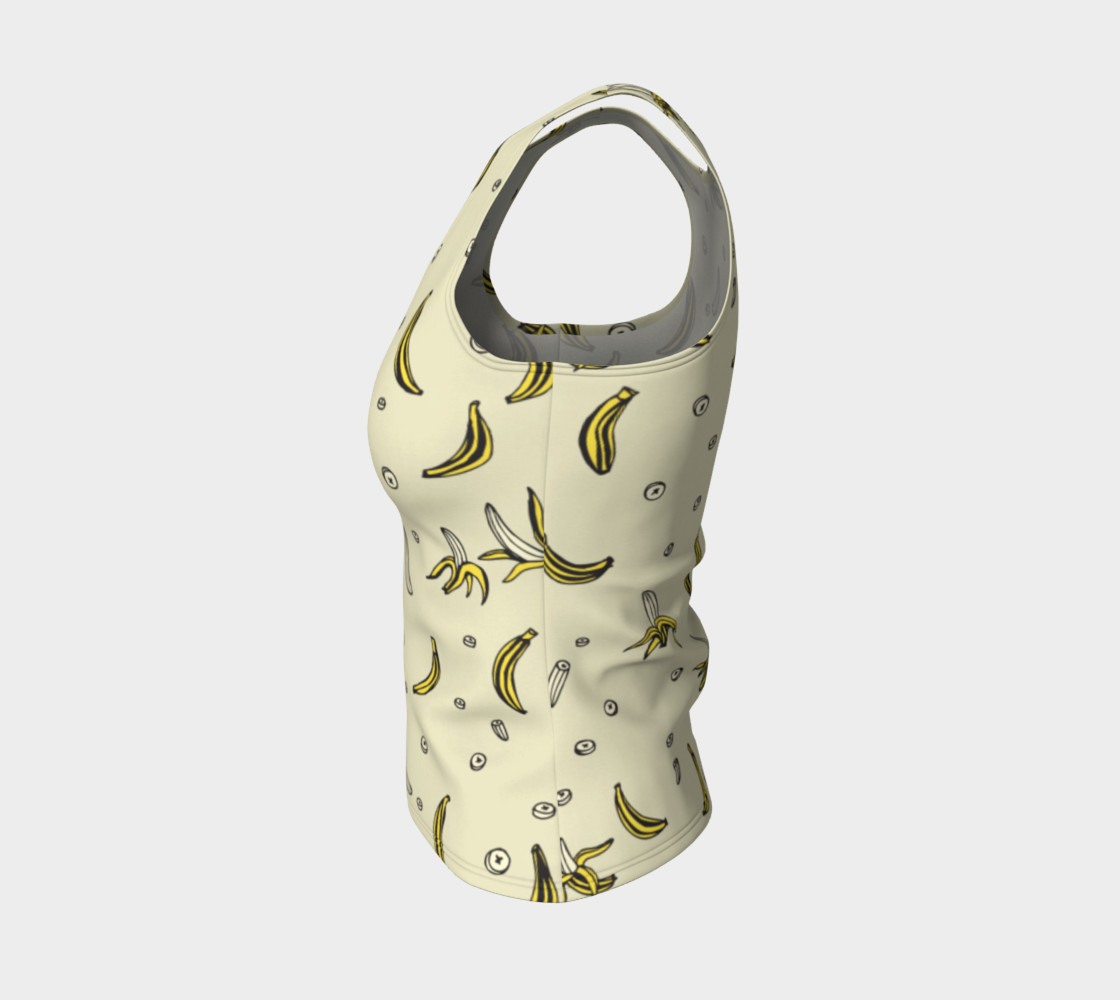Bananas - Fitted Tank Top preview #3