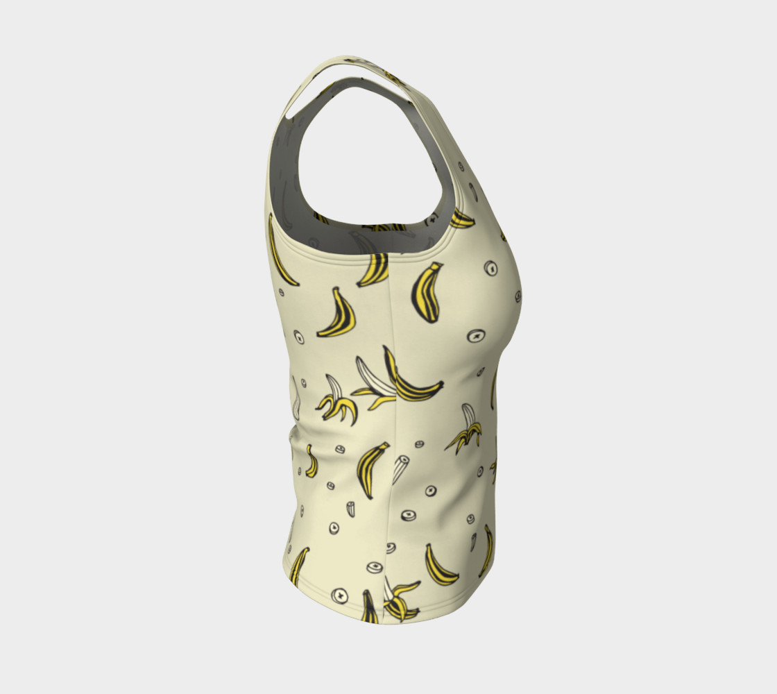 Bananas - Fitted Tank Top preview #4