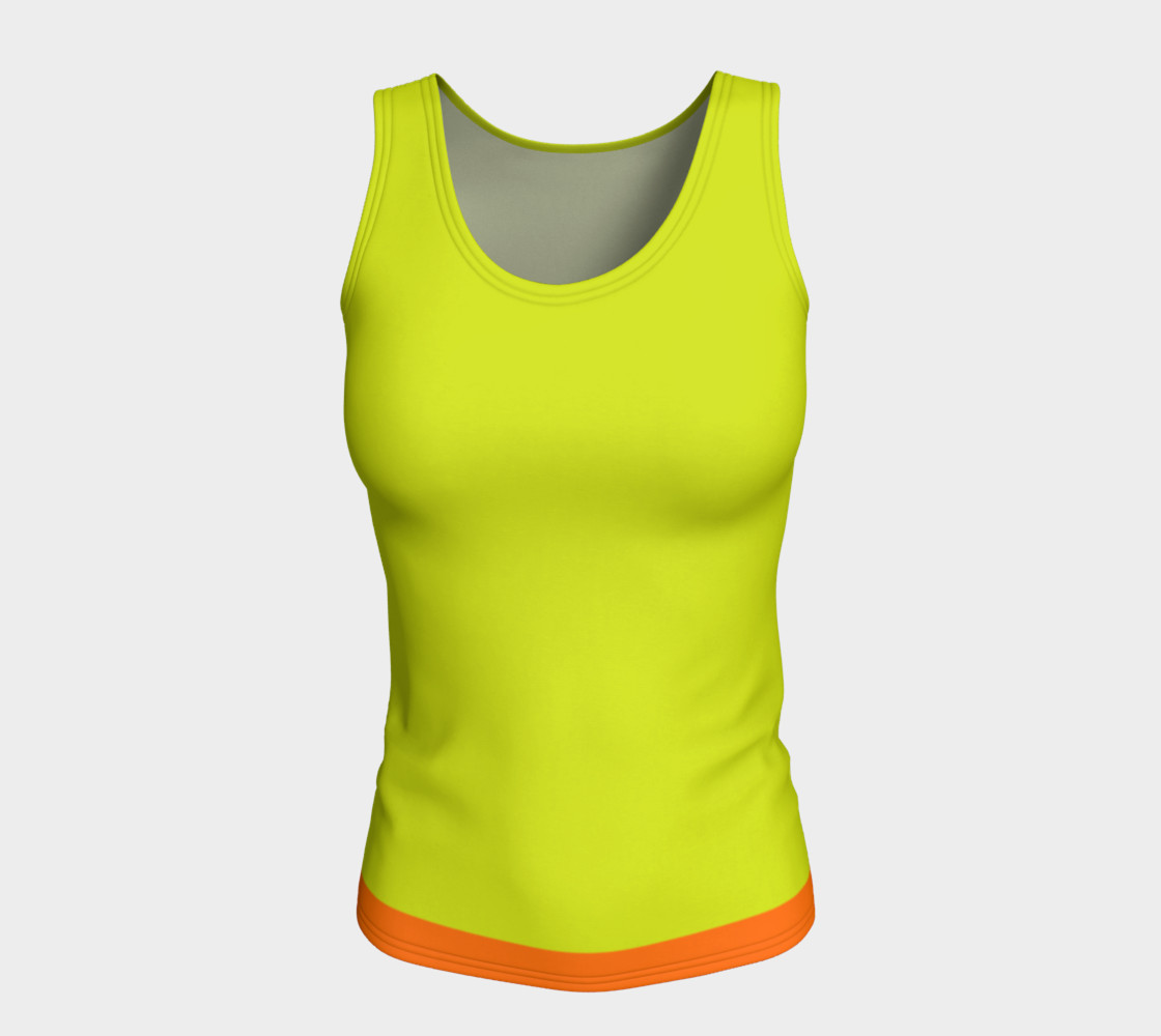 Aperçu de Lime Green and Peach see matching leggings #5