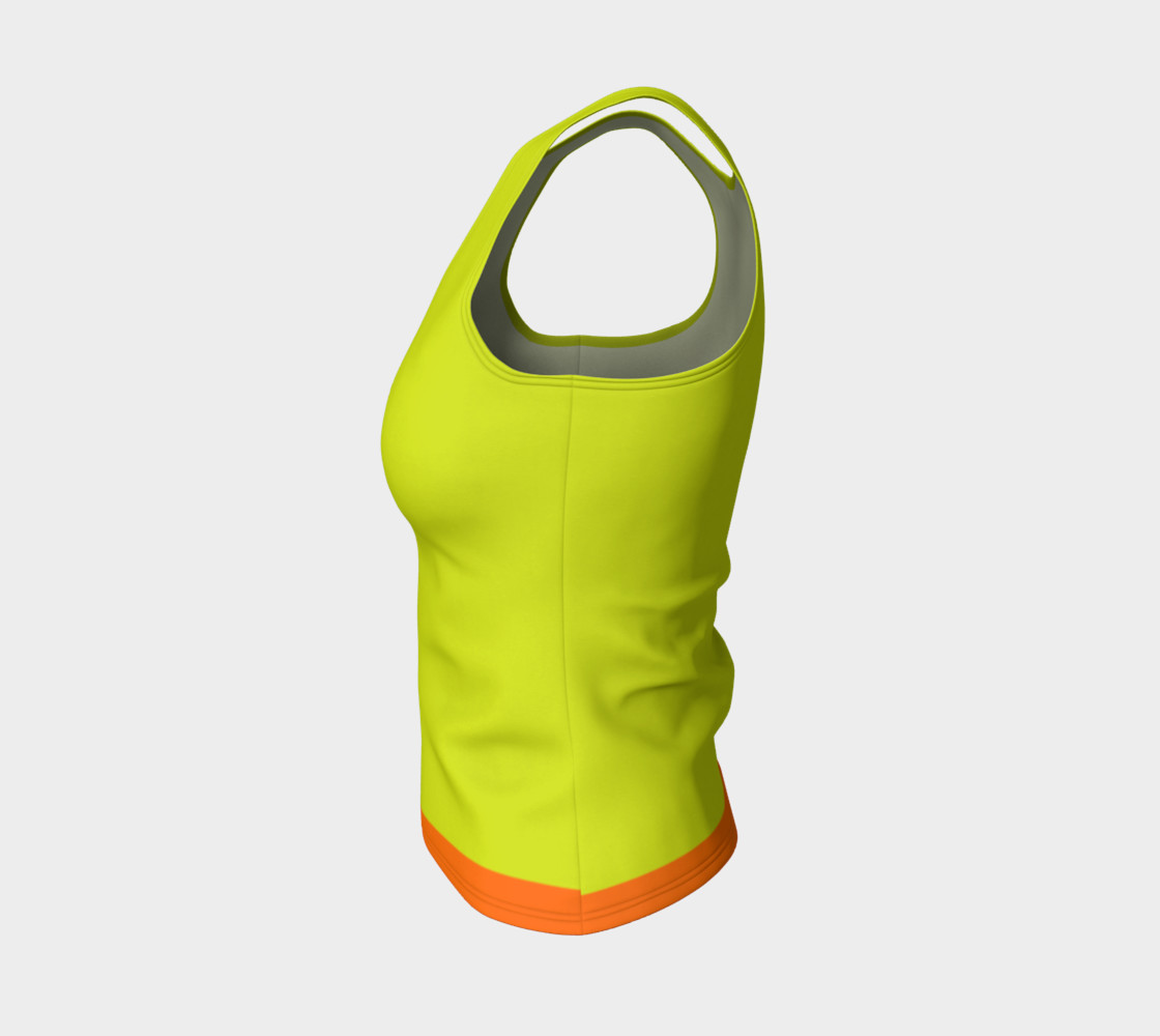 Aperçu de Lime Green and Peach see matching leggings #3