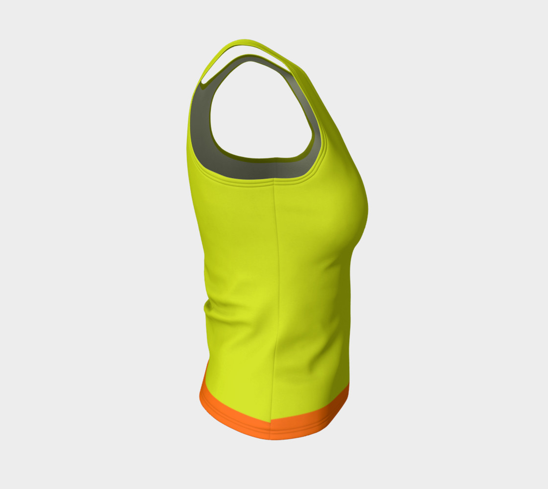 Aperçu de Lime Green and Peach see matching leggings #4
