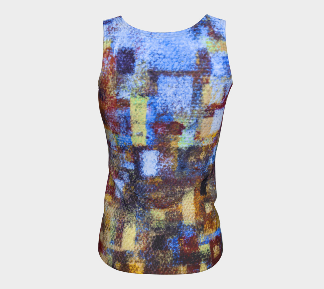 Aperçu de Abstract Mosaic with Blue Tank #6