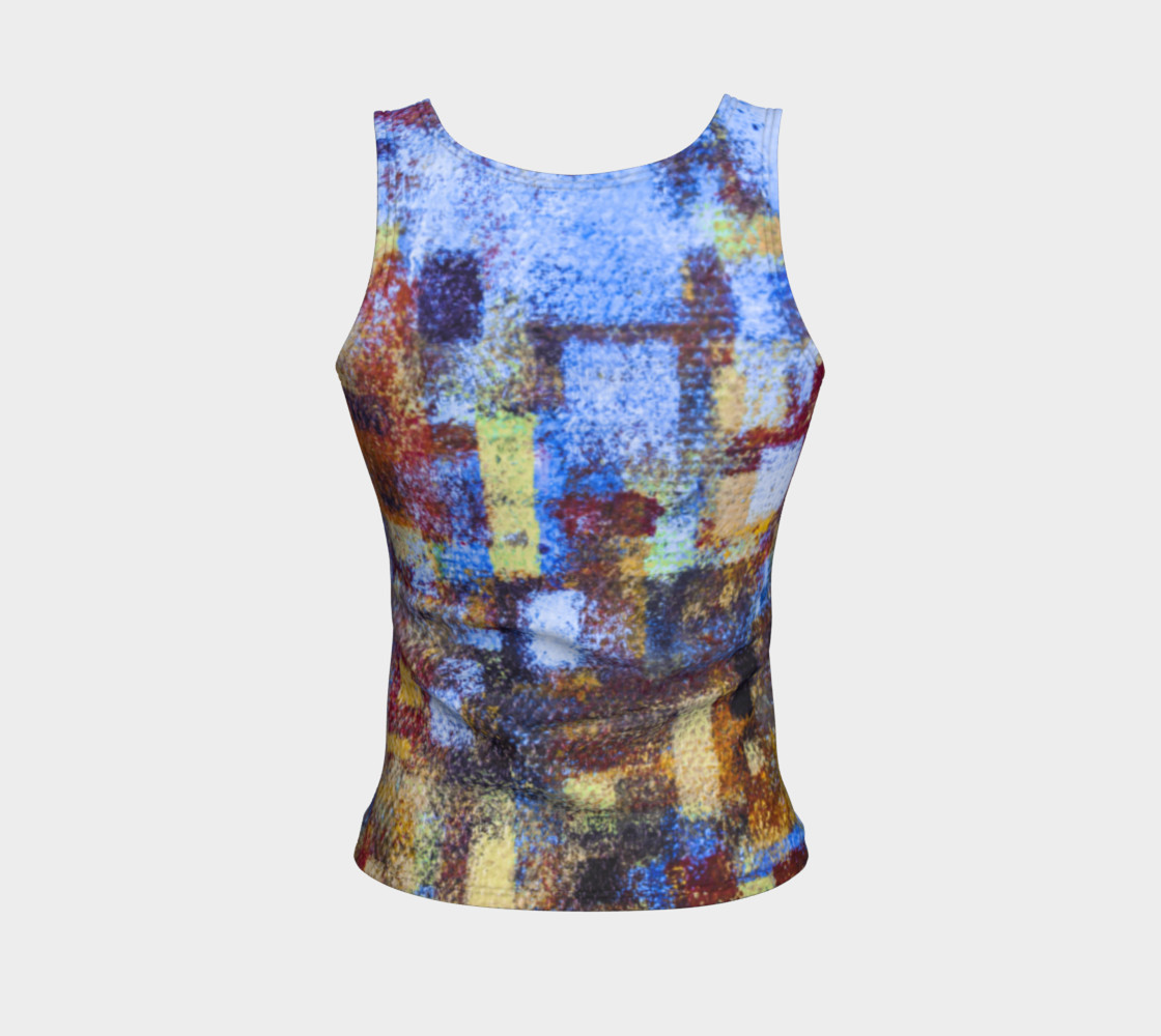 Aperçu de Abstract Mosaic with Blue Tank #2