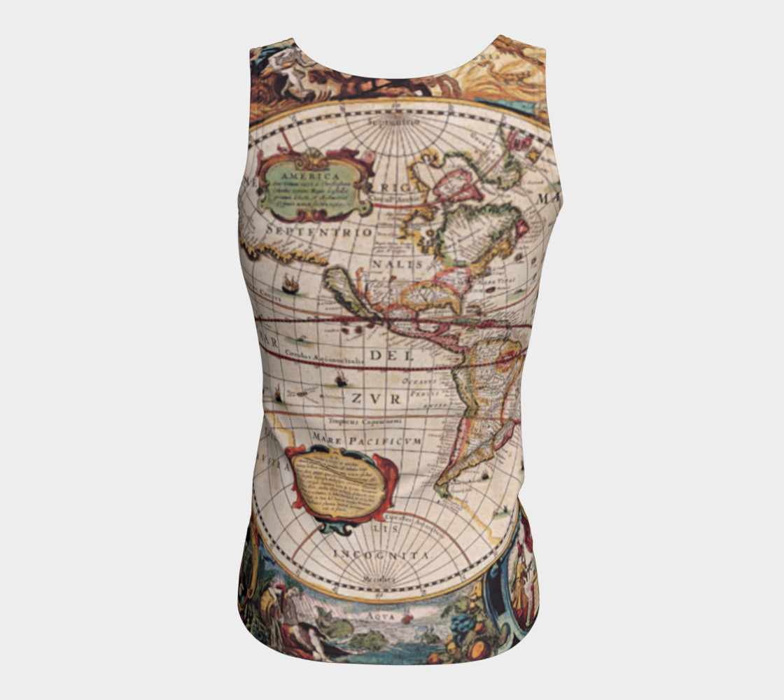 Aperçu de Antique Map of the World #6
