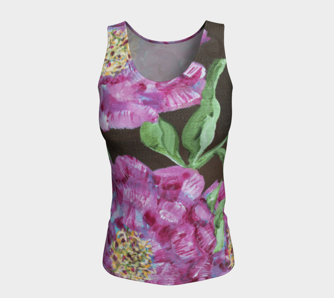 Aperçu de Pink Peony Tank #5