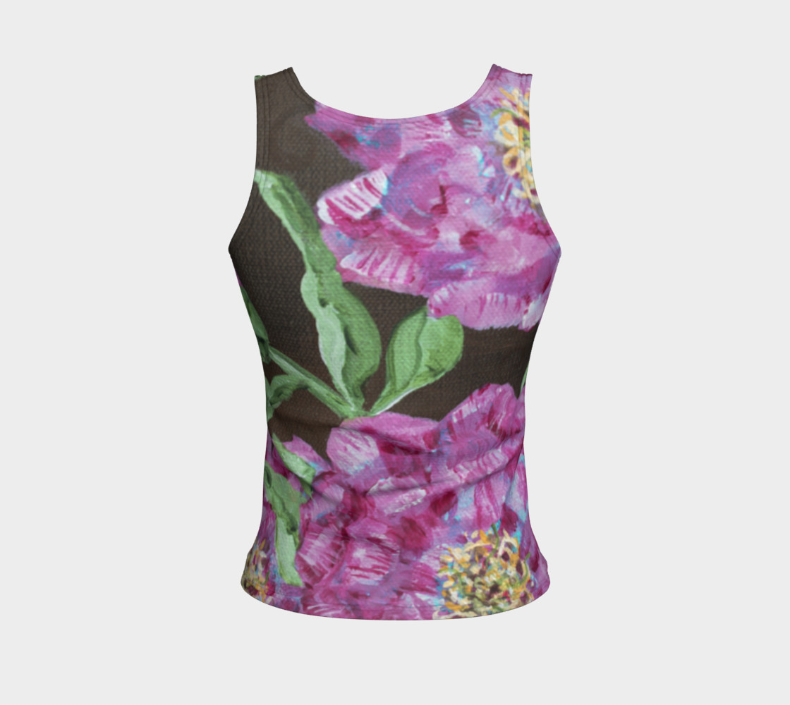 Aperçu de Pink Peony Tank #2