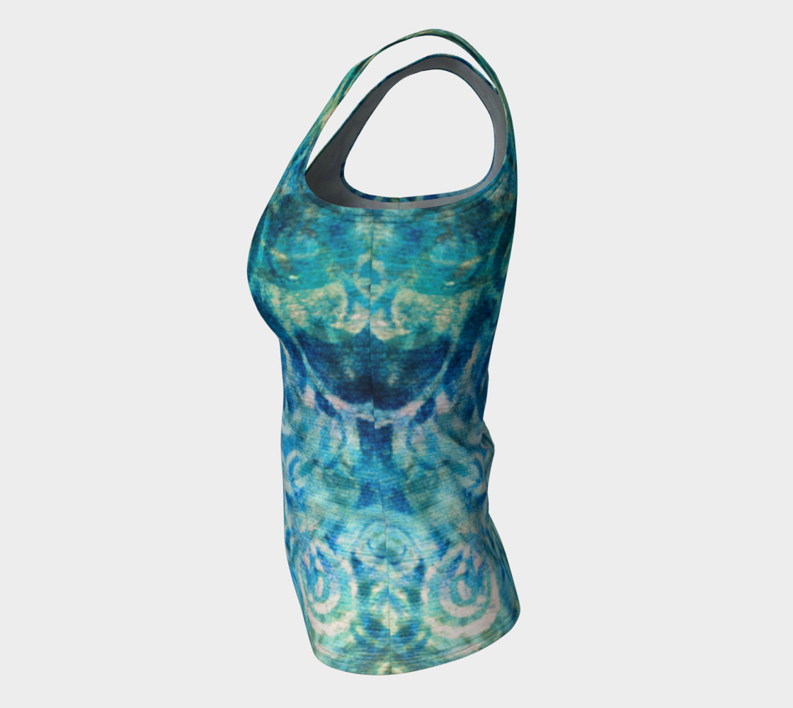 Blue Swirl Tank preview #7